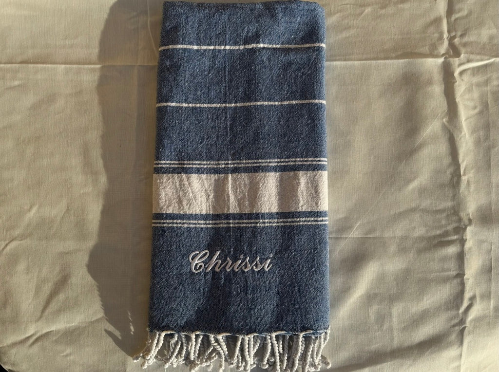 Sarong med brodyr 180 x 90