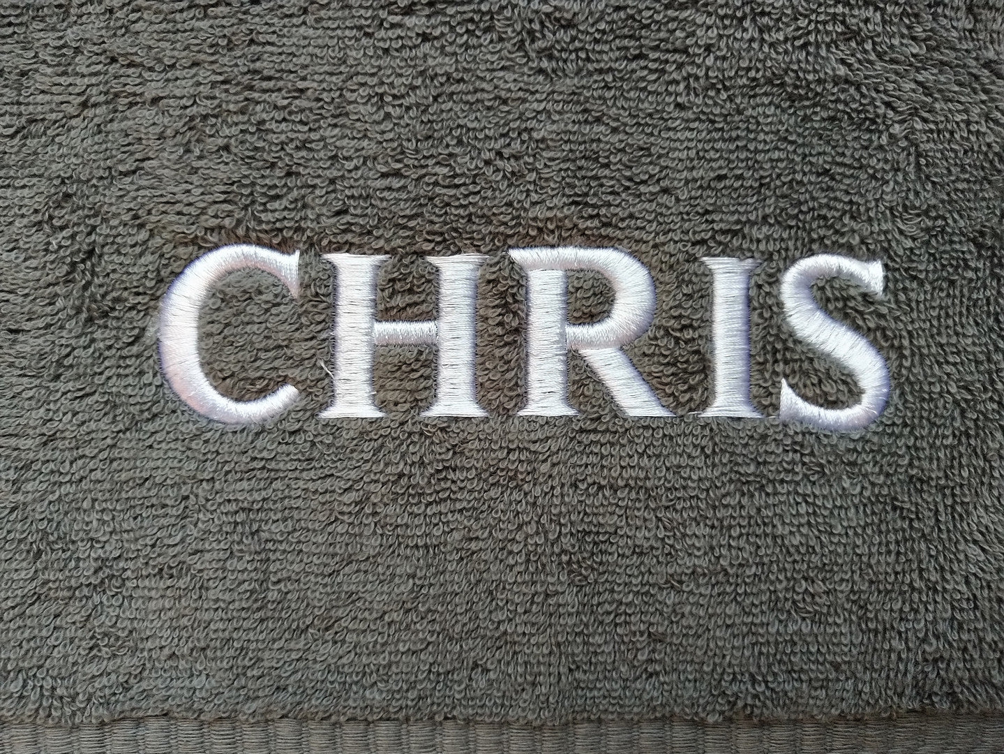 Grå badrock med brodyr